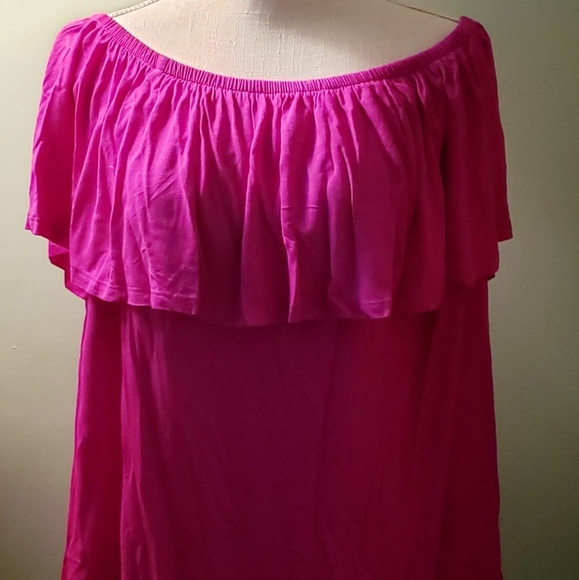 Lane Bryant Women's Top Off-The-Shoulder - Picture 3 of 8